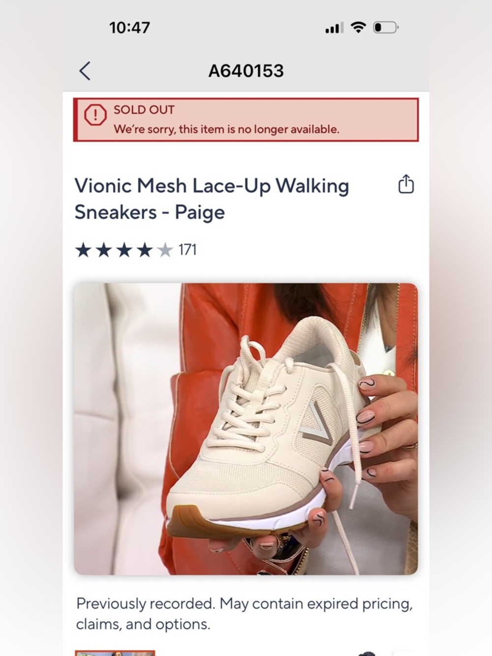 Vionic “Paige” sneakers - Picture 8 of 8